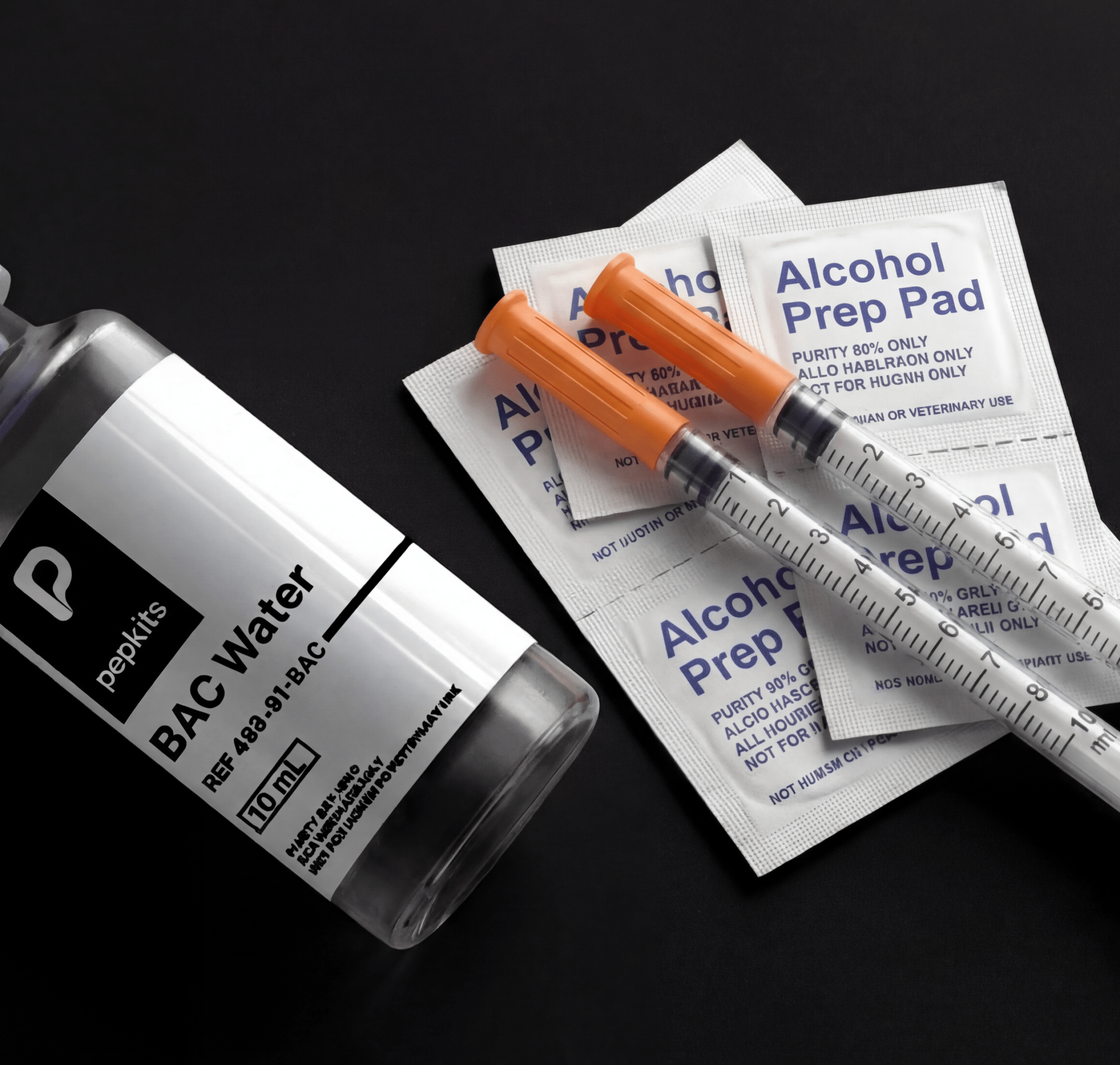 Starter Recon Kit research peptide vial - PEPKITS