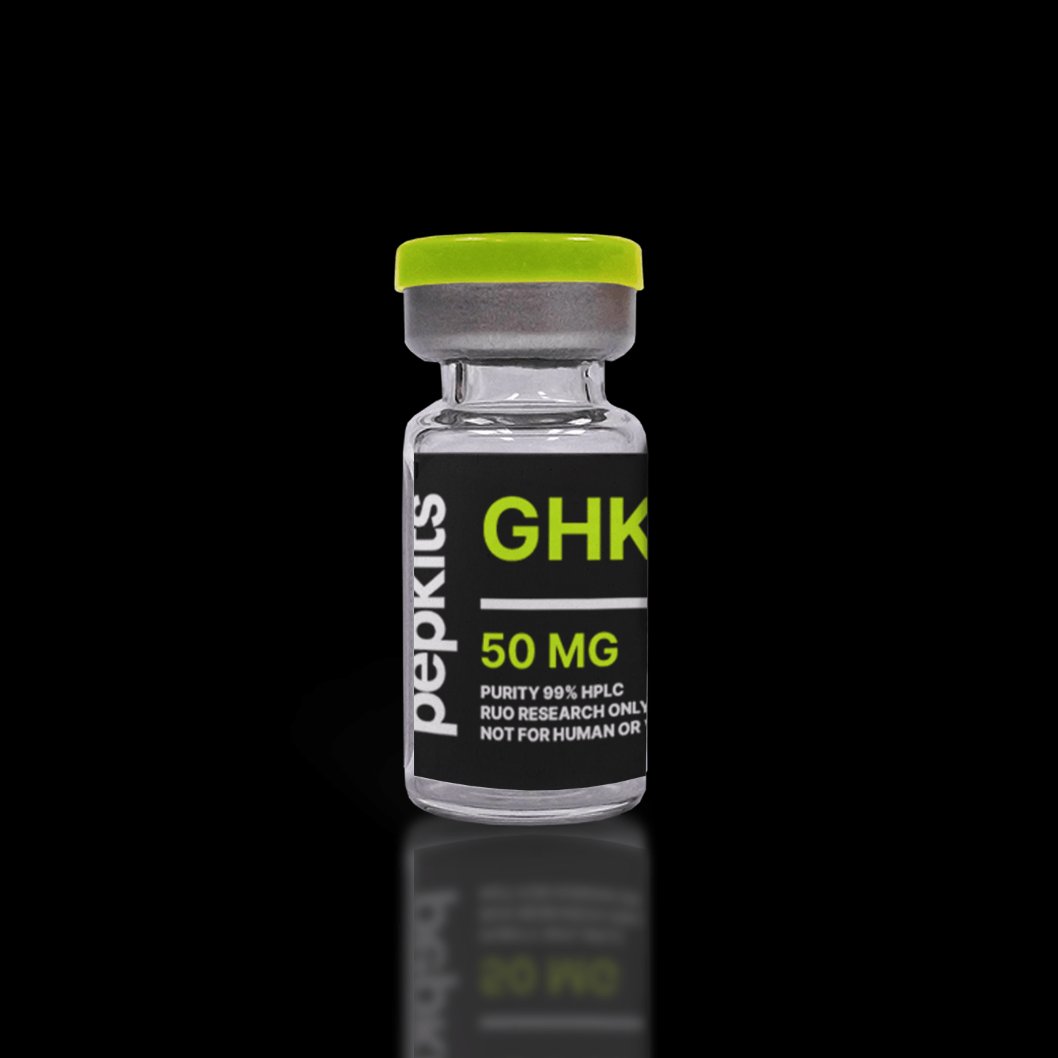 GHK-Cu research peptide vial - PEPKITS